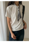 SAD2515WT Loose White Tee